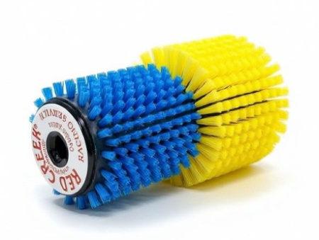 Щетка роторная RED CREEK Combi XC blue nylon/Gold ultrafine nylon, high gloss polish