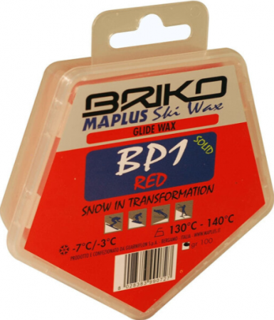 Парафин Briko-Maplus BP1 RED (-7-3) 100 гр