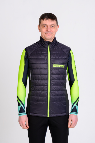 Жилет Fischer Hybrid Warm Men (черн.) GR8294-100