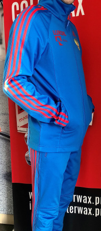 Костюм разминочный Adidas Blue Rus