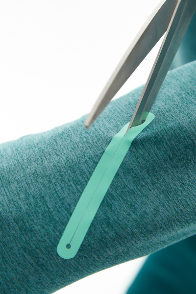 Лонгслив Bivium "Разминка 2.0" Сине-зеленый