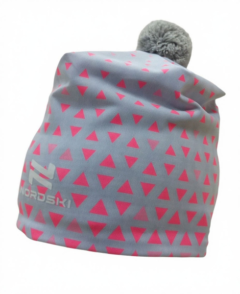 Шапка Nordski PRO 2.0 Bom Pearl blue/Candy pink NSV1195033