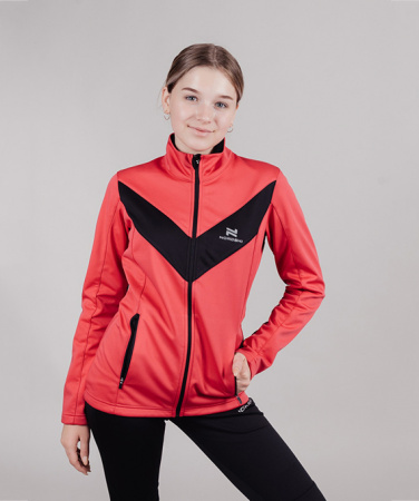 Разминочный костюм Nordski Base Pink/Black JR NSJ817951