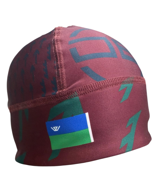 Шапка DE "ЮГРА 2026" разминочная бордо